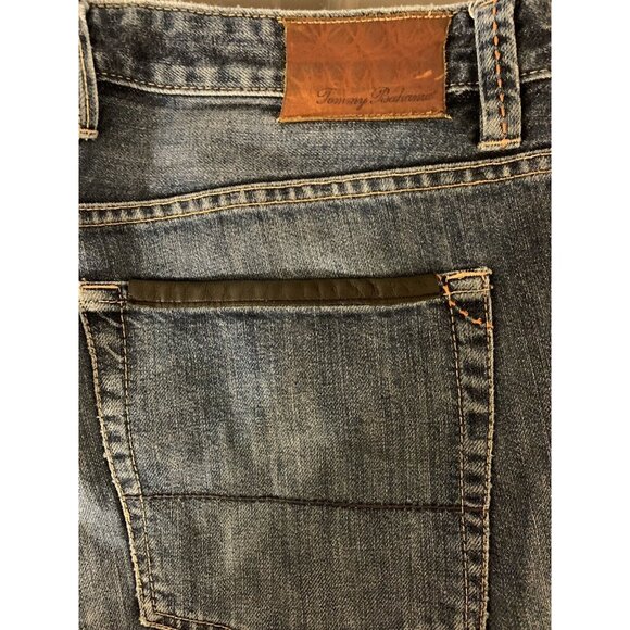 Tommy Bahama Jeans Standard 38 X 32 Leather‎ Trim Pockets - Picture 1 of 7